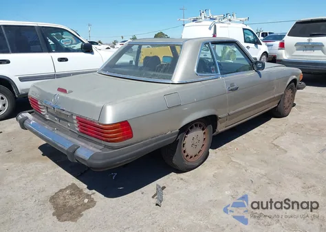 1988 Mercedes-Benz 560 Sl z USA, uszkodzony, nr VIN WDBBA48DXJA083385